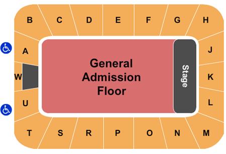 Atlas Arena, Łódź seating plan