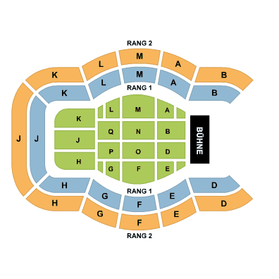 Festhalle, Frankfurt seating plan