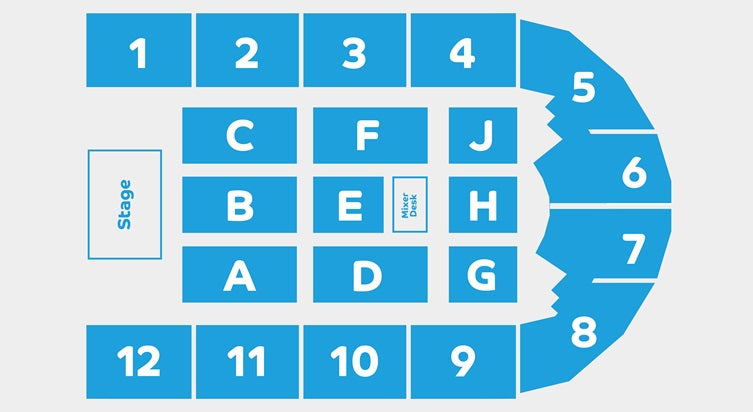 Utilita Arena Birmingham seating plan